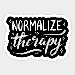 Normalize Therapy Sticker